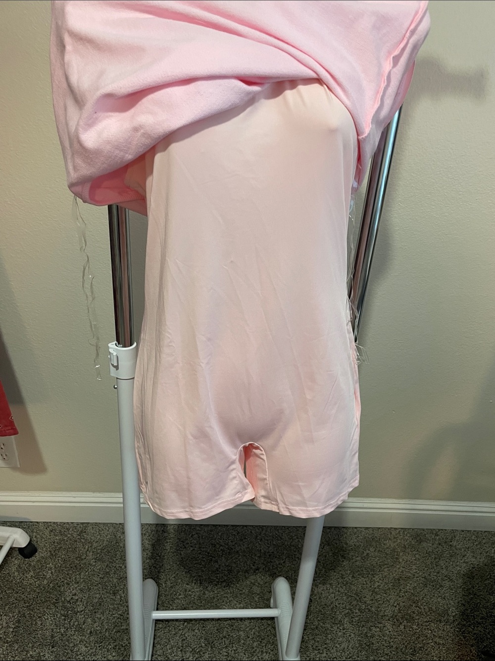 Listicle Women’s Pink Pocket Tank Dress - Picture 5 of 6